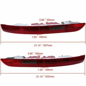 아우디 호환 Q5 2009-용 리어 호환 범퍼 브레이크 등 어셈블리 전구 및 와이어 포함 테일 라이트 후방 방향