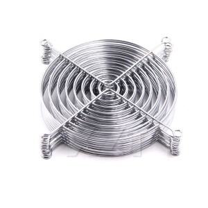 냉각 선풍기 가드 메탈 메쉬 그릴 컴퓨터 커버 보호 다리미 메쉬 액세서리 120mm 12cm 5 개