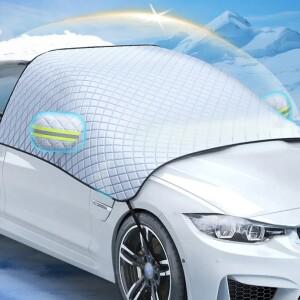 [호환품]자동차 겨울 앞 유리 눈 덮개 햇빛 가리개 서리 방지 차단 얼음 커버