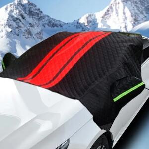 [호환품]세담 SUV 두꺼운 자동차 야외 눈 커버 외부 앞 유리 후드 보호 방설 서리 방지 햇빛가리개