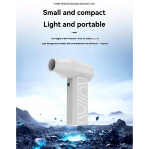 A88X 강력 미니 소형 호환 터보 제트 팬 풍속 충전식 블로워