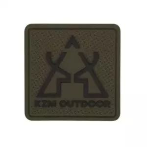 [골드스마일]카즈미 와펜 패치 사각 휴대용 가방 카키