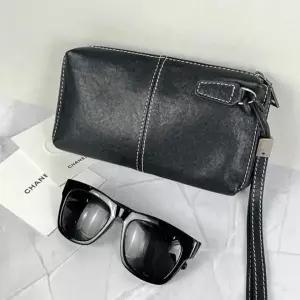 [골드스마일]가죽 미니 지갑 클러치 파우치 수납 고급