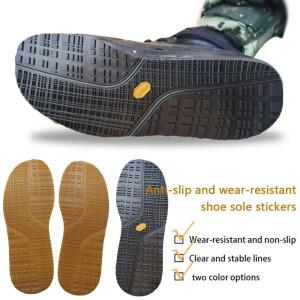 운동화 용  미끄럼 방지 고무 신발 밑창 내마모성 수리 DIY 교체 두꺼운 플렉시블 내부