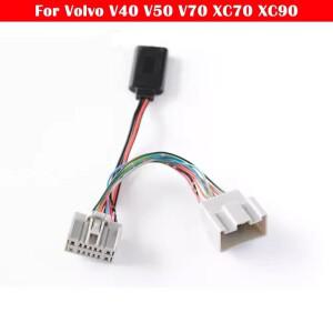 볼보 호환 V40 V50 V70 XC70 범용 수신기용 자동차 휴대용 및 편리한 AUX IN 블루투스 어댑터