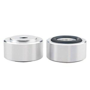 4개입 하이파이 스피커 격리 스탠드 미끄럼 CD 스파이크 합금 알루미늄 패드 방지