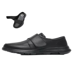 당뇨신발 당뇨화 어르신 가죽 샌들 효도화 발편한 환자용