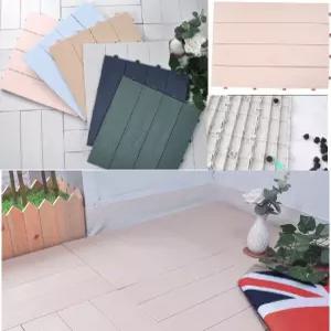 발코니 테라스 간편시공 바닥데크 조립매트18p 충격흡수 마루발판 테라스바닥 DIY