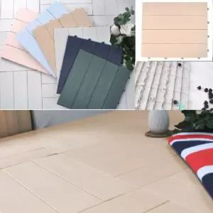 세면대 화장식 건식 마루발판 조립식데크 18p 데크타일 셀프설치 쉬운해체 소음no