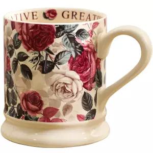 루비코코 플라워 티 머그컵 예쁜 수입 머그 커피잔 핑크 1개