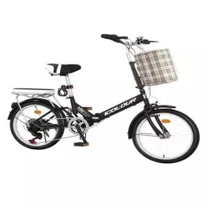 경량 접이식 미니벨로 출퇴근 성인 바구니 자전거