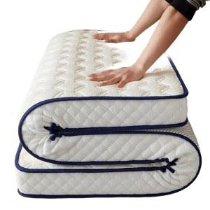 토퍼 침대 고시원 손님 메트리스 1 다이아몬 10cm 4단매트리스 멀티 메모리폼 축구