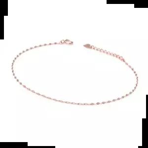 여성팔찌 GOLD 로즈골드 잠자리2 싱글 체인 팔찌 14K