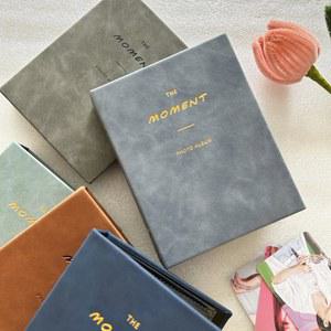 사진첩 가죽 기념 A5 Lve 그림 수집 블랙 케이스 가족용 정리함 웨딩앨범 갤러리 커버