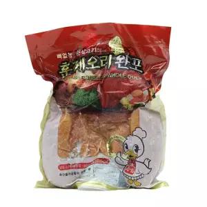 명일품 냉동 훈제통오리 완포 900g 1개