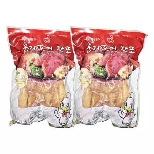 오리훈제 800g 2개