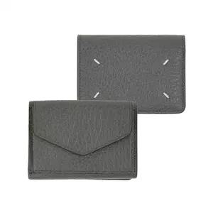 [라벨루쏘] [메종 마르지엘라] FW25 여성 스티치 트라이폴드 지갑 S36UI0416 P4455