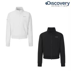매장정품 DISCOVERY 디스커버리 [26SS] DW9061 봄 신상 여성 에센셜 니트 트레이닝 하이넥 자켓 집업 재킷