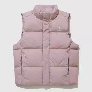 [엄브로]조끼 NQK UP421CDVO1-LPK 크랙다잉 패딩 베스트 LIGHT PINK
