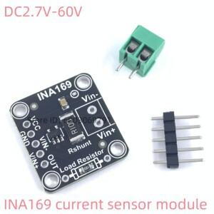 [호환품]Arduino용 DC2.7-60V INA 호환169 아날로그 DC 전류 센서 브레이크아웃 모듈