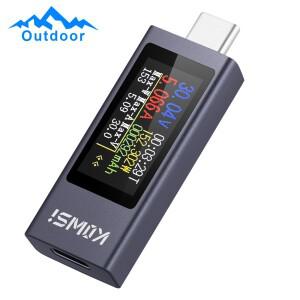 [호환품]DC 4~30V 12A 전력 테스터 에너지 미터 전압 전류 0.96 TFT 스크린 디지털 디스플레이 양방향 Type