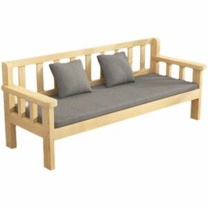 목재소파 나무 현관 쉼터 쇼파 원목 2인 엔틱 2인용 실내 120x52x80 목재 3인