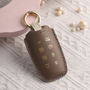 68 Bottons 가죽 자동차 키 케이스 Fob 커버 현대 호환 창세기 G70 G80 G90 EQ900 DH BH G60 Accessorie