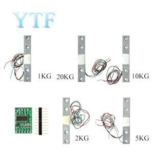AD 모듈 무게추 센서 로드 셀 전자 체중계 알루미늄 스틸 계량 압력 YZC-133 1KG HX711