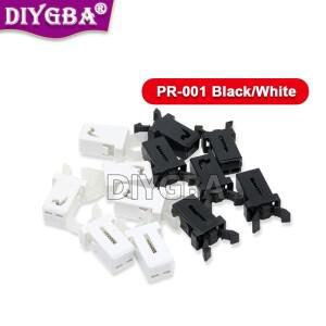 PR-001 소형 문짝 잠금 스위치 장치 MS 에어컨 셋톱 박스 TV EVD DVD 커버 블랙 화이트 10 개