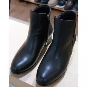 바이네르 037A 흑색 여성 컴포트 부츠 636935