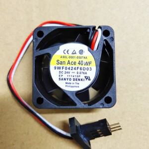 인버터 9WF0424F6D03 A90L-0001-0507  플러그 Fanuc 팬용 24V 0.076A 4cm 4020