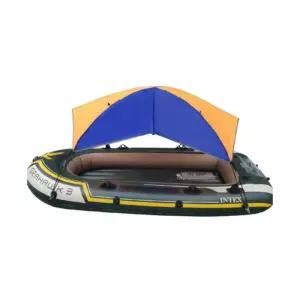 보트 텐트 수상 물놀이 고무보트 12V 패들 그늘막