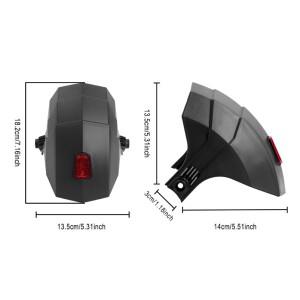 전동 스쿠터 뒷바퀴 펜더 머드가드 휠 (쿠고 쿠키린 G3 G4 교체 부품)