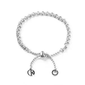 데꼬로소 남녀공용 더블링 써지컬 체인 피팅 팔찌 2004895