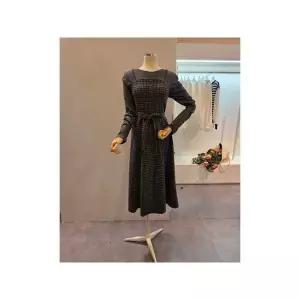 [하프클럽/클리지]  CP8WSU03 체크 뷔스티에 원피스 티셔츠 세트