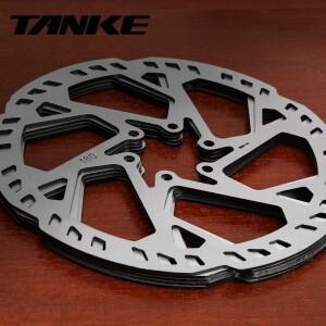 TANKE MTB 자전거 디스크 브레이크 로터 스테인리스 스틸 160mm 203mm 6볼트 허브 마운트 부품 두께