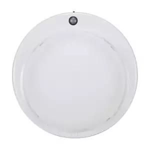 [Deco] 국산 KC 원형 PVC 센서등 삼파장용 미색 복도 베란다 계단 아파트 조명 등기구