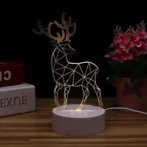 [Deco] 12 사슴 아크릴 인테리어조명 led 취침등 9 무드등