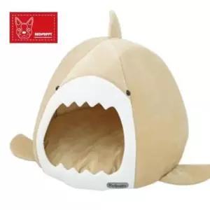 [반려] 레드퍼피 파도상어 하우스 대형/베이지