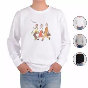 맨투맨 전색상 가족 노부부 고령화사회 am 프린트셔츠 qel9+6nhR