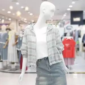 [하프클럽/에이비에프지]abfz sh06 큐티 쿨 체크 여름 점퍼 SLBHZ5U38G