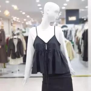 [하프클럽/에이비에프지]abfz sh06 소프트 가죽 뷔스티에 조끼 SLBHA1B33A