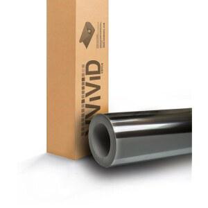 [미국배송] VVIVID 블랙 미러 크롬 캐스트 비닐 랩 자체 접착 필름 공기 방출 버블 및 무공기 3MIL-VIVID8(2피트 X 5피트)