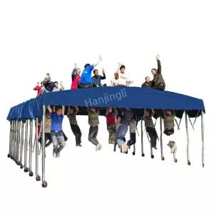야외 텐트 그늘막 주차장 이동식 삼면 자바라 옥상 포장 바람막이 방수 마차 천막 캐노피