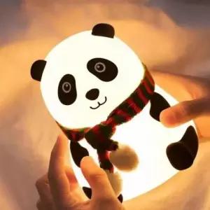 [Deco] 아기판다 무선 실리콘 무드등 터치 동물 수면 수유등