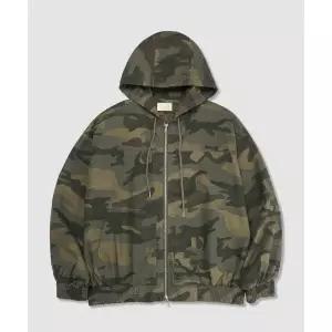 매장정품 ANDAGAIN 카모 투웨이 윈드브레이커 (카키