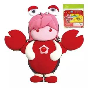 게자리 별자리 브로치 만들기 방과후미술수업재료 우드반제품 학교미술재료