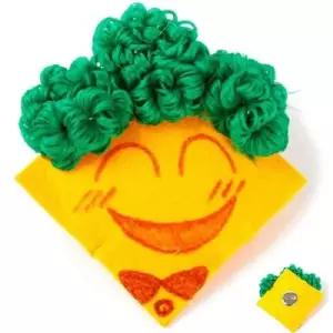 인형 뽀글이 뺏지만들기 도형 만들기재료 어린이집만들기 유치원만들기 만들기수업