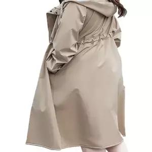 레인코트 바람막이 우비 남녀공용 카키 사이즈L 여성레인코트 여성비옷