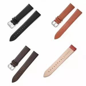 플랫 시계밴드 3컬러 시계줄 가죽 바디 시계밴드 손목시계줄